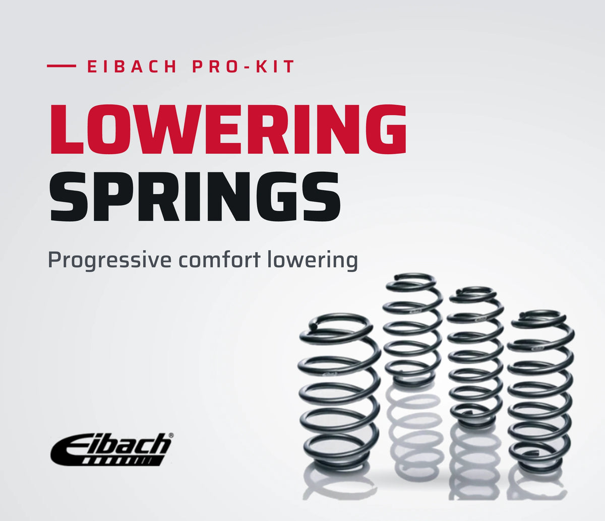 Eibach · Pro-Kit — Lower your car, keep the comfort