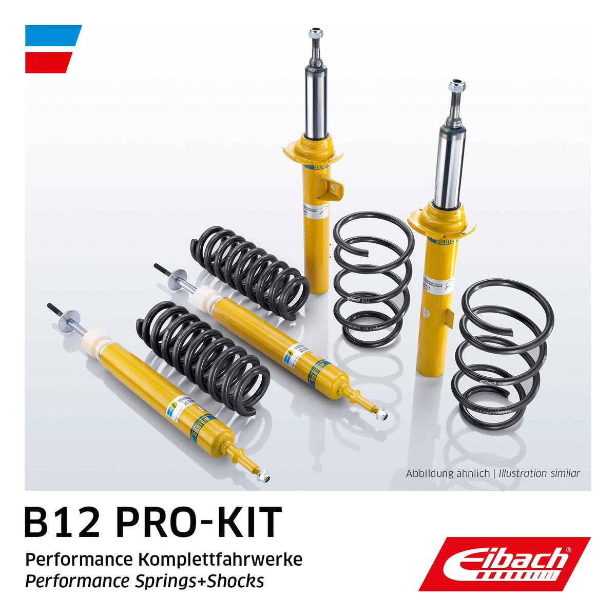 Eibach B12 Pro-Kit matched lowering springs and dampers