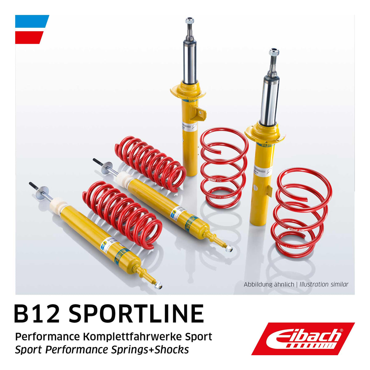 Eibach B12 Sportline lowering springs and dampers